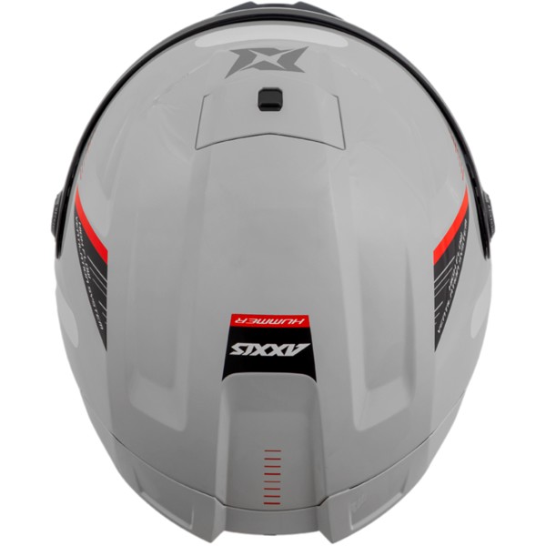 Capacete Axxis Hummer Solid A12 Cinza Brilho | Moby Sport