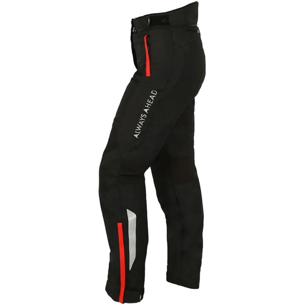 Calça LS2 Feminina Chart Preto/Vermelho | Moby Sport