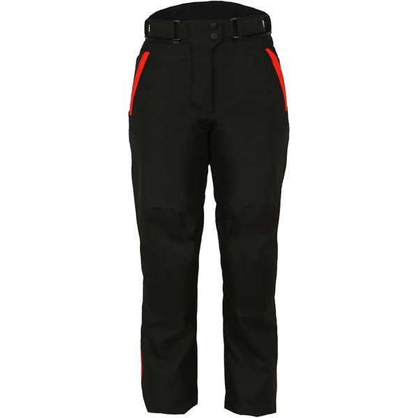 Calça LS2 Feminina Chart Preto/Vermelho | Moby Sport