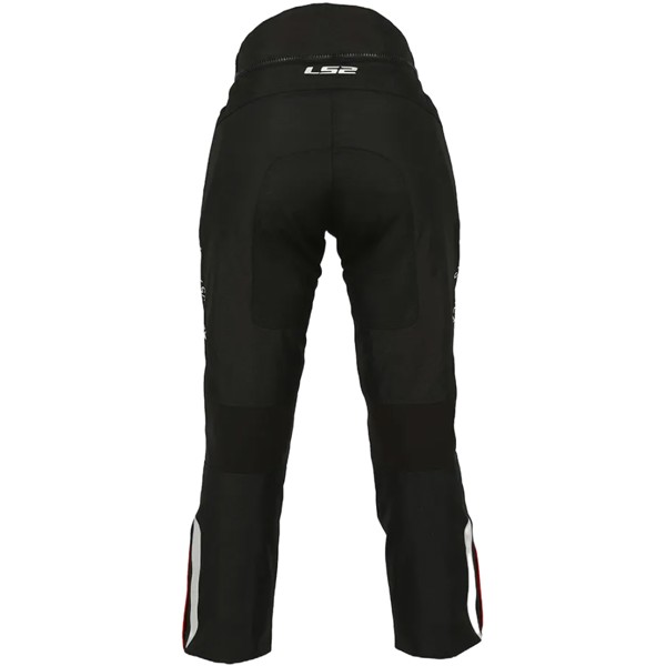 Calça LS2 Feminina Chart Preto/Vermelho | Moby Sport