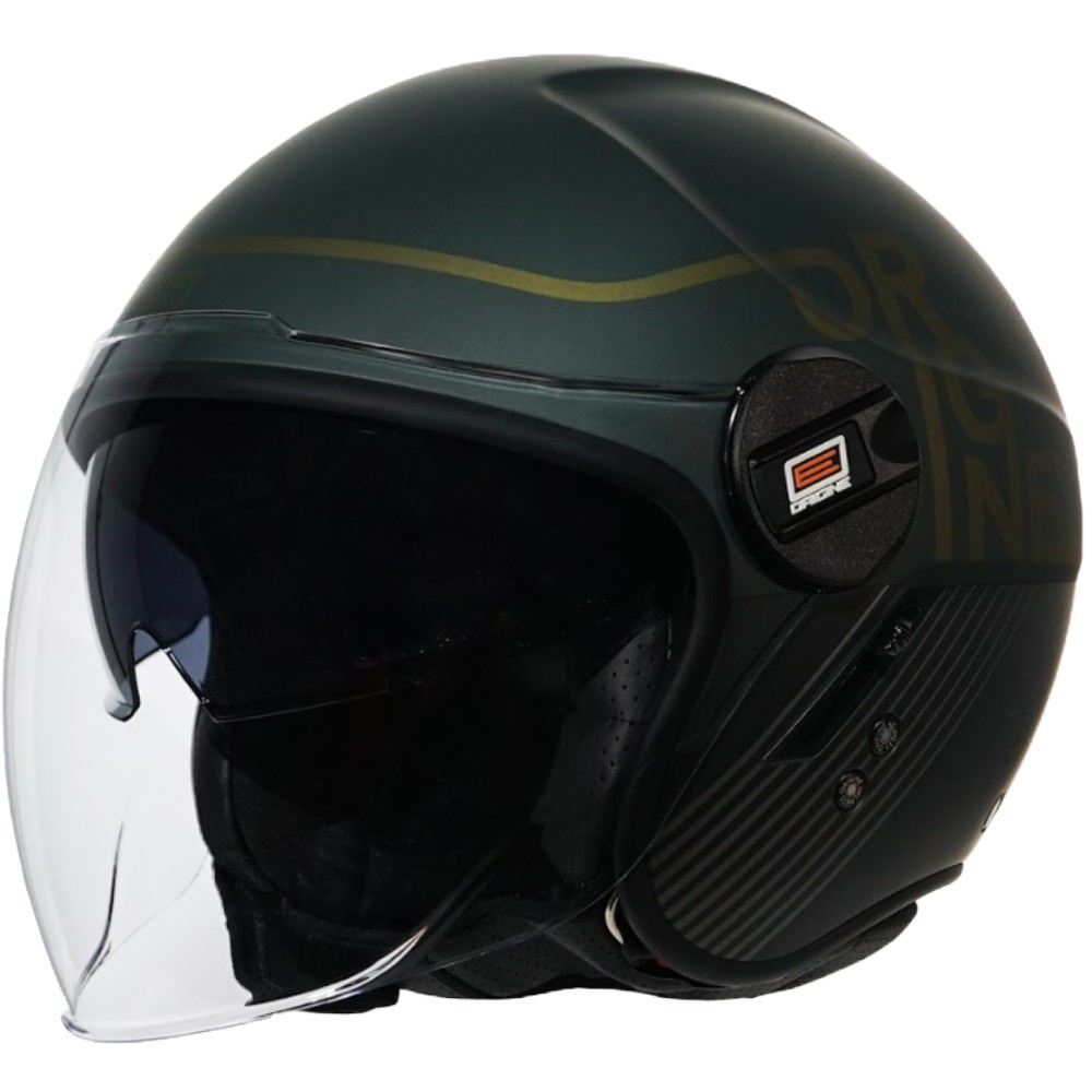 Capacete Compacto Capacete Origine Alpha Snatch Verde Militar Fosco | Moby Sport - Moby Sport