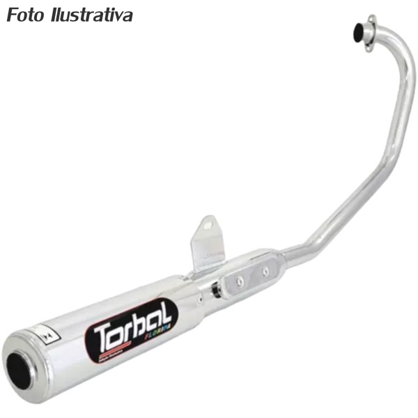 Escapamento Torbal Crypton ...05 Yoshimura Cromado