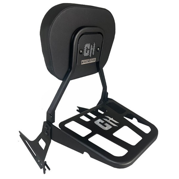 Sissy Bar Heritage 18-25 Removível Hig Design JJ SBEN-38PT Preto