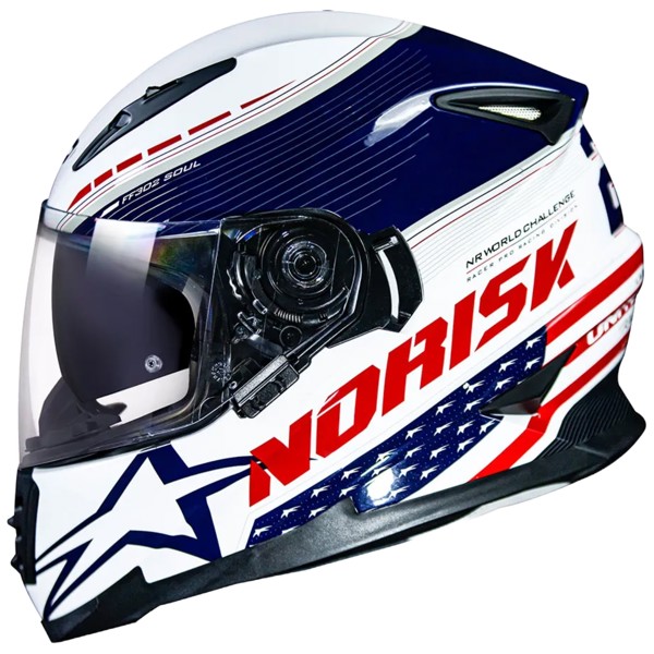 Capacete Norisk FF302 Soul Grand Prix USA | Moby Sport