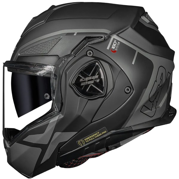 Da silva proenc LS2 FF901(ジャパンフィット) Capacete LS2 FF901 Advant X Metryk Titanium Fosco | Moby Sport