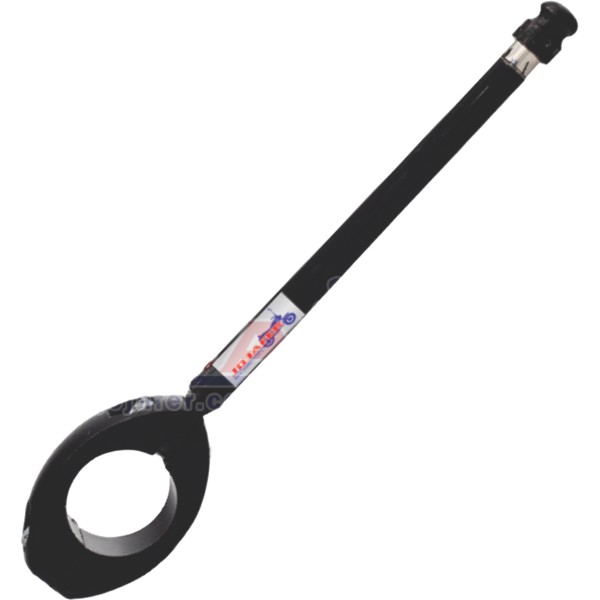 Antena 6 Estágios Guidao 7/8" e 1" Jojafer MF10A Preta