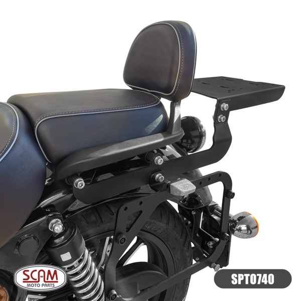 Bagageiro Meteor 350 22... Chapa Scam SPTO740