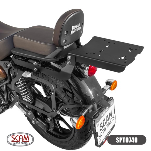 Bagageiro Meteor 350 22... Chapa Scam SPTO740