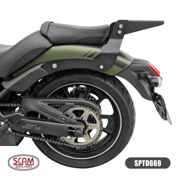 Bagageiro Vulcan 650 15... Chapa Scam SPTO669