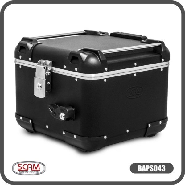 Bau Traseiro Scam BAPS043 Ushuaia 43L Preto