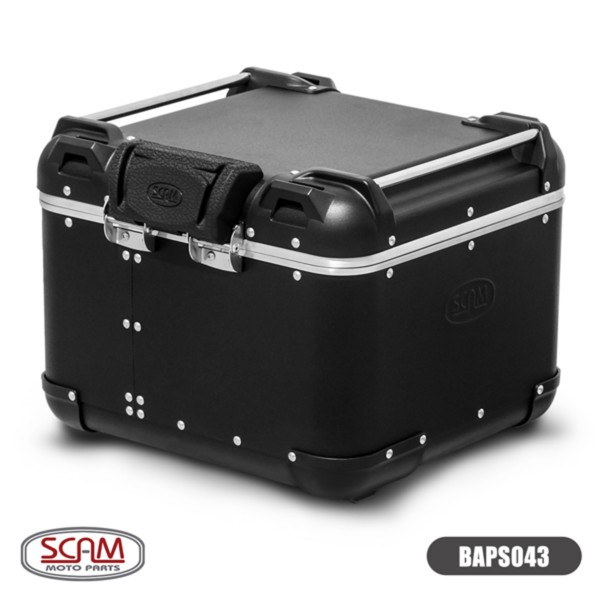 Bau Traseiro Scam BAPS043 Ushuaia 43L Preto