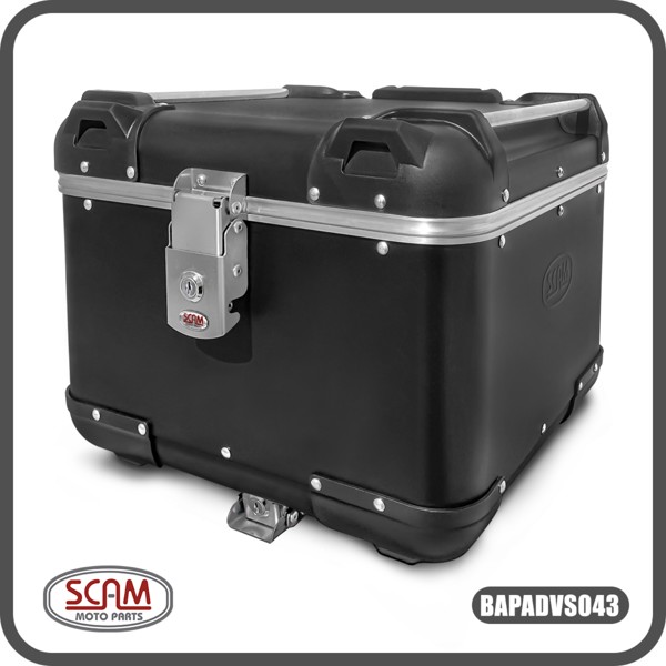 Bau Traseiro Scam BAPADVS043 Bmw Adventure 43L Preto