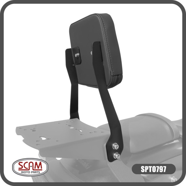 Encosto Sissy Bar para Bagageiro Eliminator 500 / Vulcan 650 / Meteor 350 Scam SPTO797
