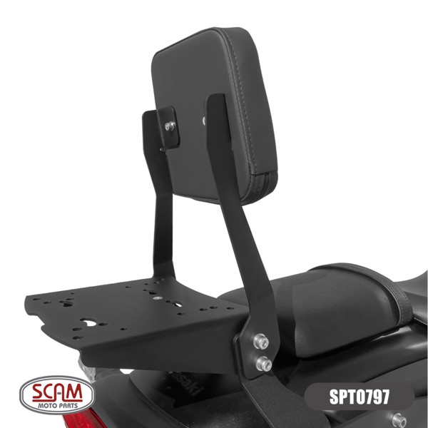 Encosto Sissy Bar para Bagageiro Eliminator 500 / Vulcan 650 / Meteor 350 Scam SPTO797