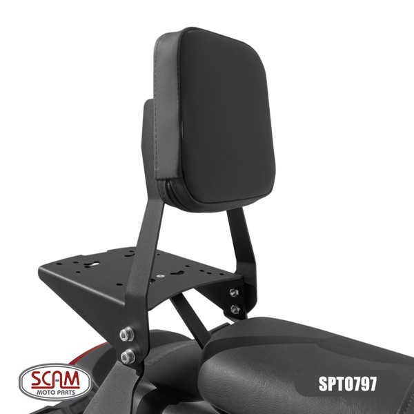 Encosto Sissy Bar para Bagageiro Eliminator 500 / Vulcan 650 / Meteor 350 Scam SPTO797