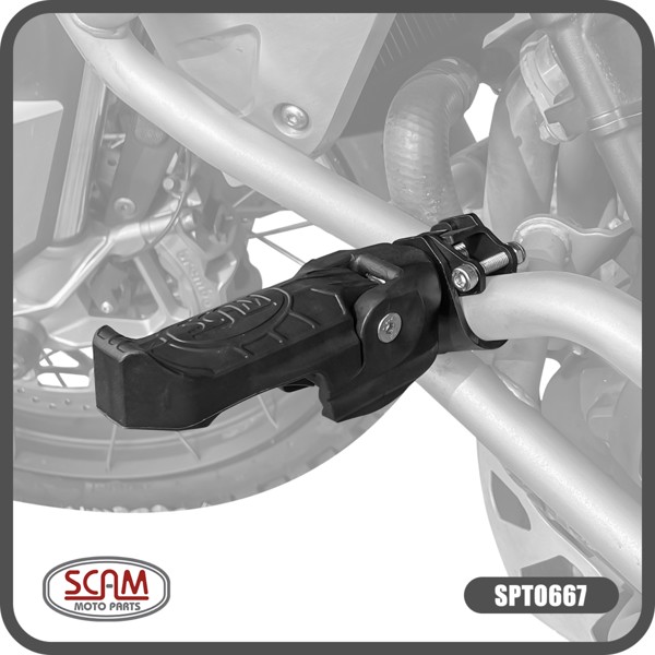 Pedaleira Protetor Carenagem Tiger 900 / Tiger 1200 Scam SPTO667