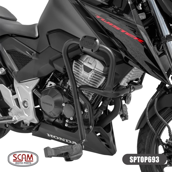 Protetor Carenagem CB 300F 23... com Pedaleira Scam SPTOP693