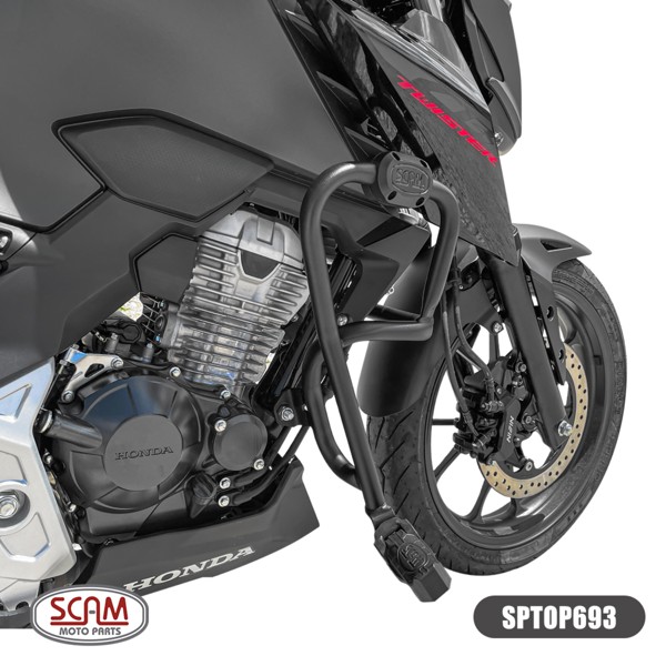 Protetor Carenagem CB 300F 23... com Pedaleira Scam SPTOP693