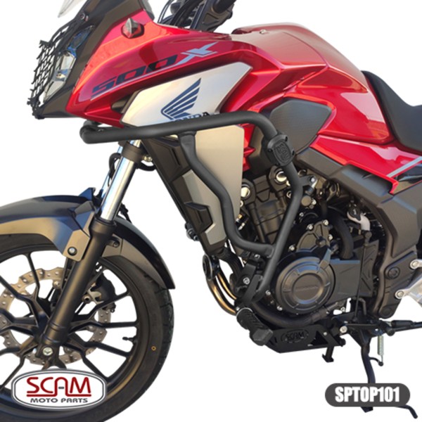 Protetor Carenagem CB 500X 13... com Pedaleira Scam SPTOP101