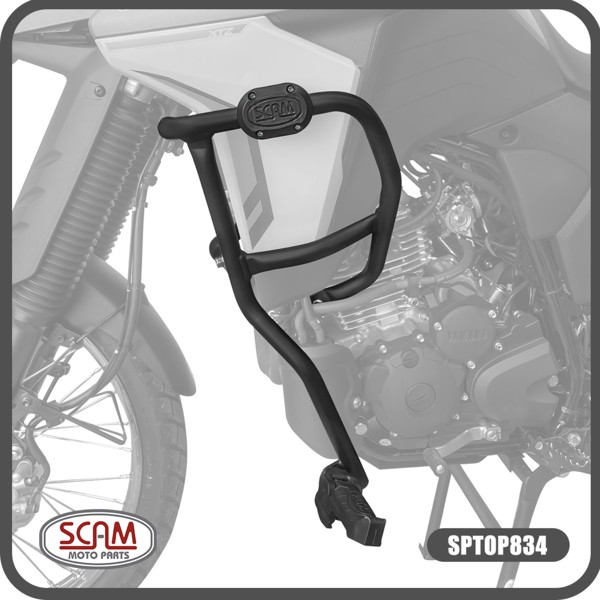 Protetor de Carenagem Lander 250 2025 com Pedaleira Scam SPTOP834 | Moby Sport