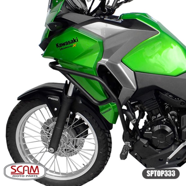 Protetor Carenagem Versys X300 18... com Pedaleira Scam SPTOP333