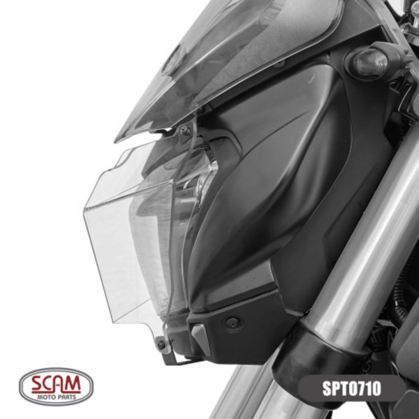 Protetor Farol Dominar 250 / Dominar 400 Policarbonato Scam SPTO710