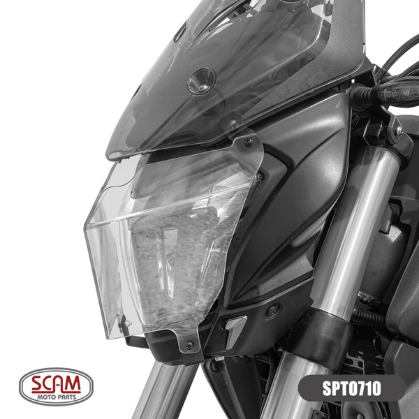 Protetor Farol Dominar 250 / Dominar 400 Policarbonato Scam SPTO710