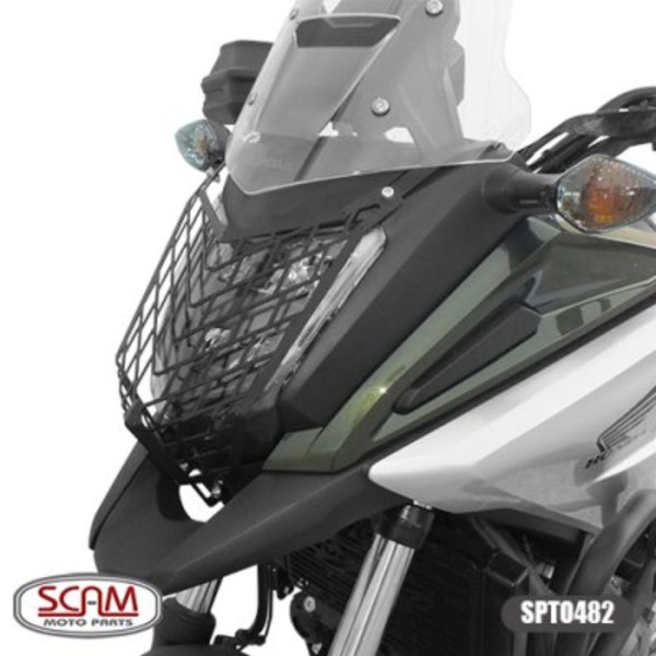 Protetor Farol NC 700 / 750X 16-21 Aço Carbono Scam SPTO482