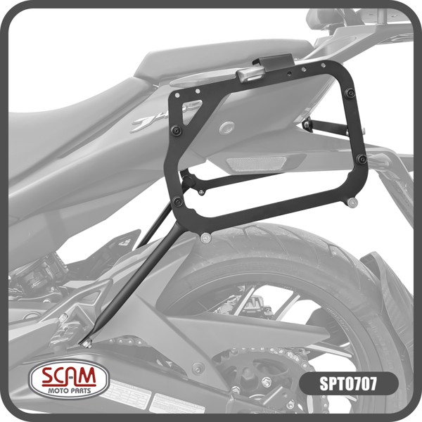 Suporte Bau Lateral Dominar 400 23... Scam SPTO707