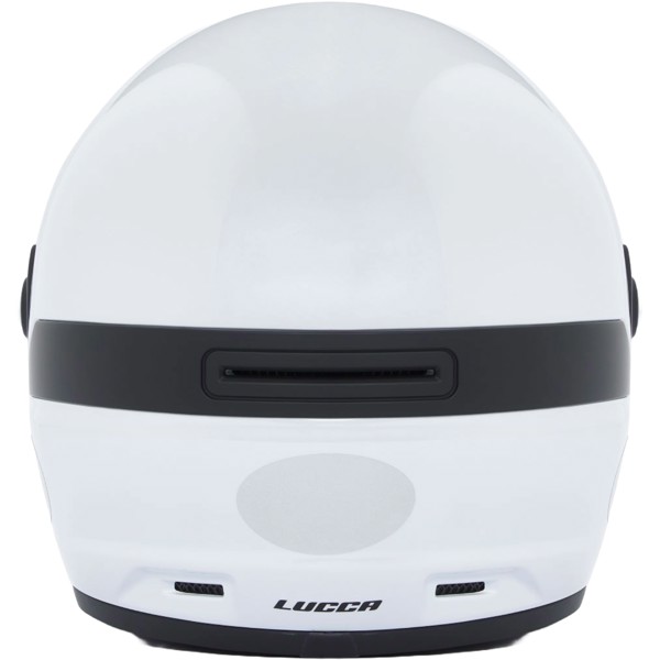 Capacete Lucca Cruiser Branco Perolado – Estilo Retrô e Segurança | Moby Sport