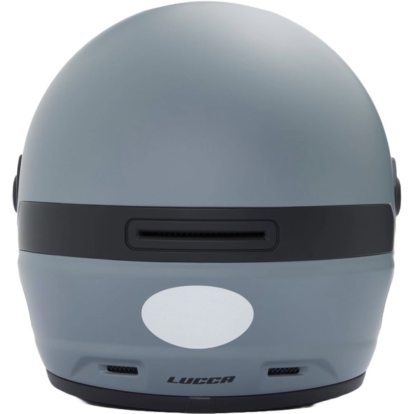 Capacete Lucca Cruiser Cinza Fosco – Estilo Retrô e Segurança | Moby Sport