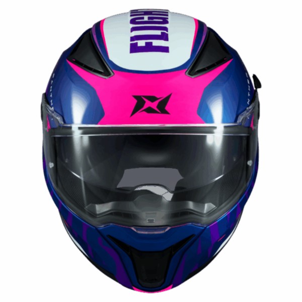 Capacete Axxis Panther SV Flight C8 Rosa Roxo | Moby Sport