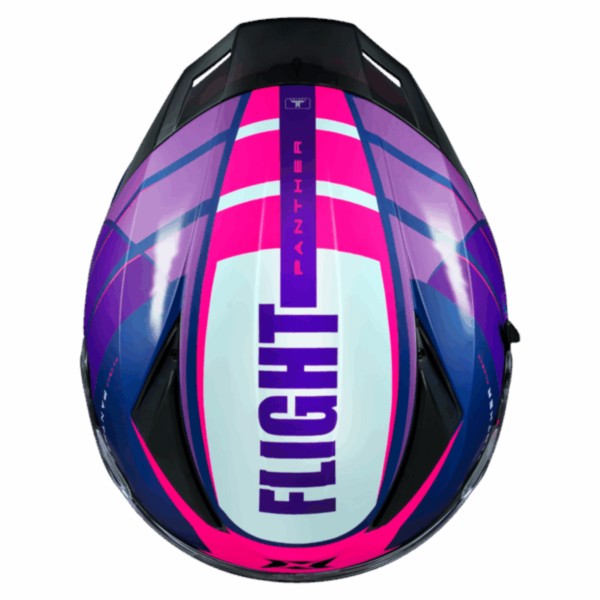 Capacete Axxis Panther SV Flight C8 Rosa Roxo | Moby Sport