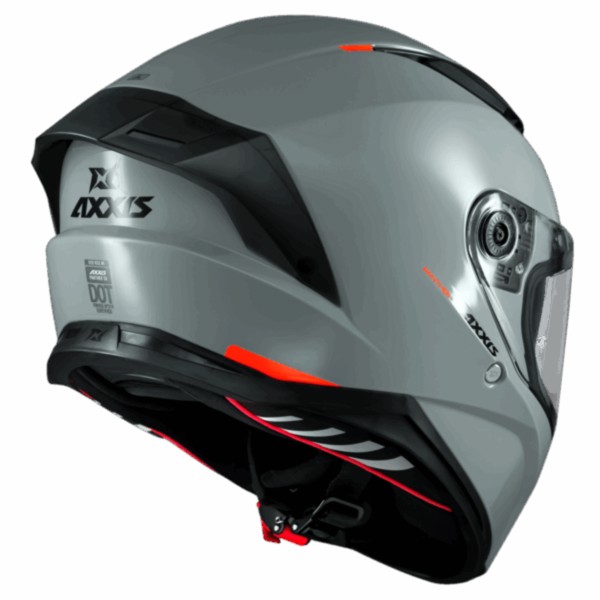 Capacete Axxis Panther SV Solid A12 Cinza | Moby Sport