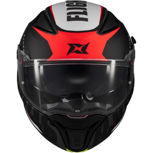Capacete Axxis Panther SV Flight B5 Preto Vermelho | Moby Sport