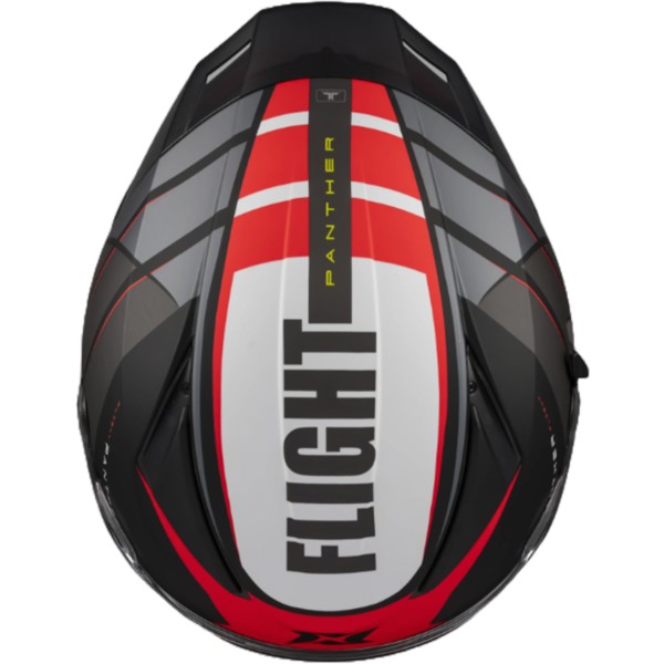 Capacete Axxis Panther SV Flight B5 Preto Vermelho | Moby Sport