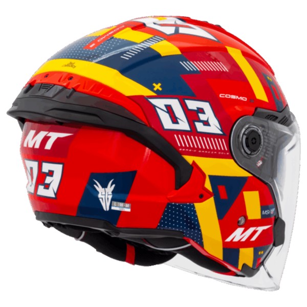 Capacete MT Cosmo SV Solid E5 Vermelho – Segurança e Estilo | Moby Sport