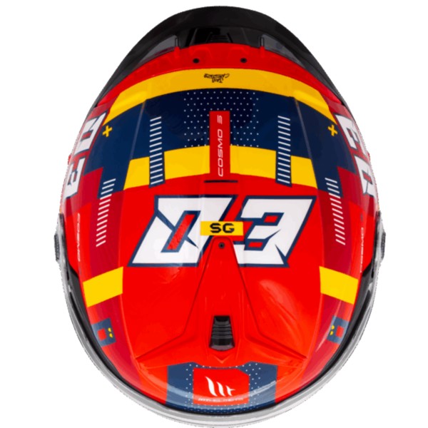 Capacete MT Cosmo SV Solid E5 Vermelho – Segurança e Estilo | Moby Sport