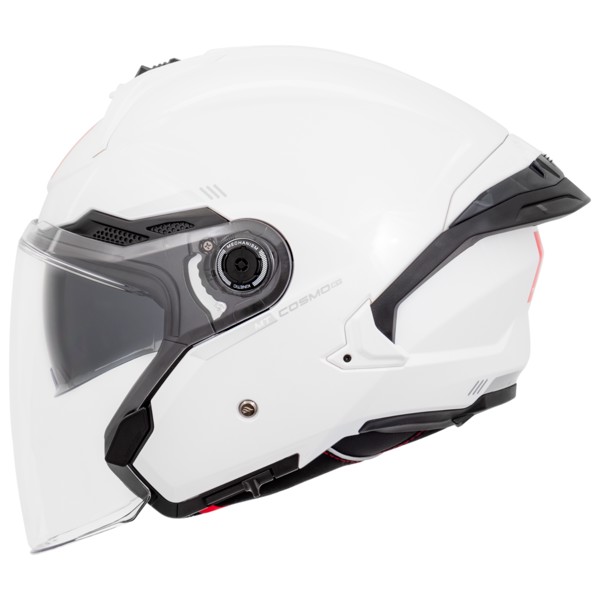 Capacete MT Cosmo SV Solid A0 Branco – Segurança e Estilo | Moby Sport