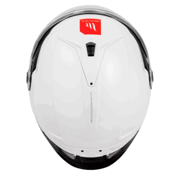 Capacete MT Cosmo SV Solid A0 Branco – Segurança e Estilo | Moby Sport