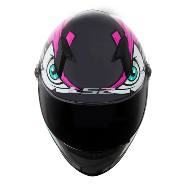 Capacete LS2 FF358 Classic Tribal Rosa – Estilo e Proteção | Moby Sport