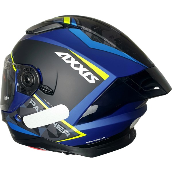 Capacete Axxis Panther SV Raptor C7 Azul Preto Fosco | Moby Sport
