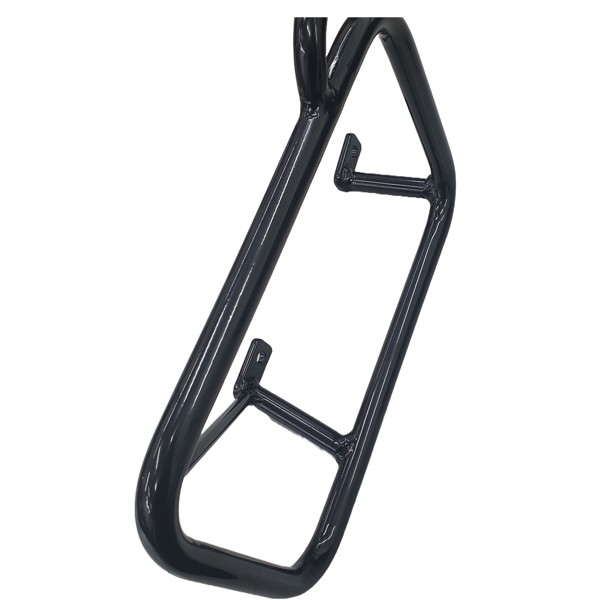 Suporte Alforge Scrambler 1200 XE 24 / 25 Assimétrico Moby Preto Brilho