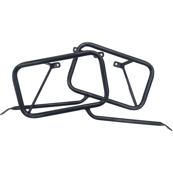 Suporte Alforge Scrambler 1200 XE 24 / 25 Assimétrico Moby Preto Brilho