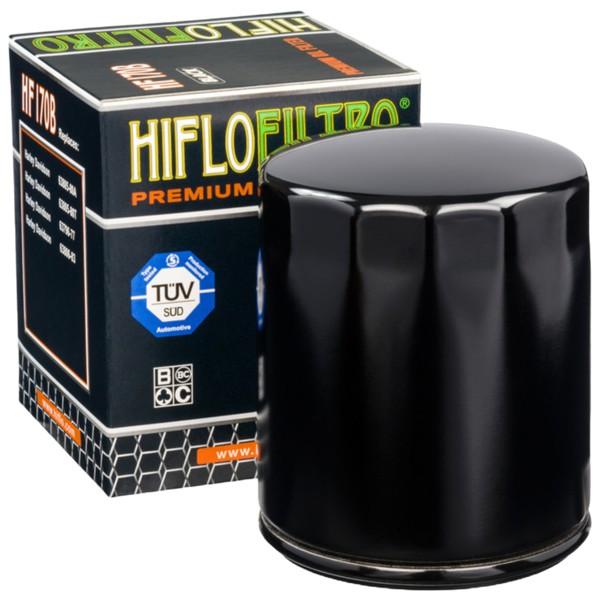 Filtro de Óleo HifloFiltro HF170B Preto