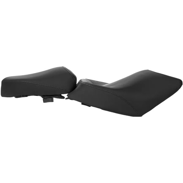 Banco Comfort Dominar 400 Bipartido Liso com Gel Pedrinho 1182309CG Preto