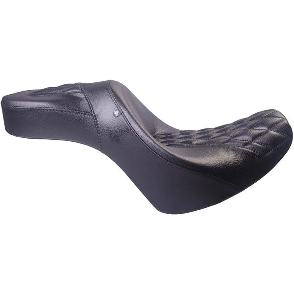 Banco Comfort Fat Bob 18... Inteiriço Diamond com Gel Pedrinho 1170689CG Preto