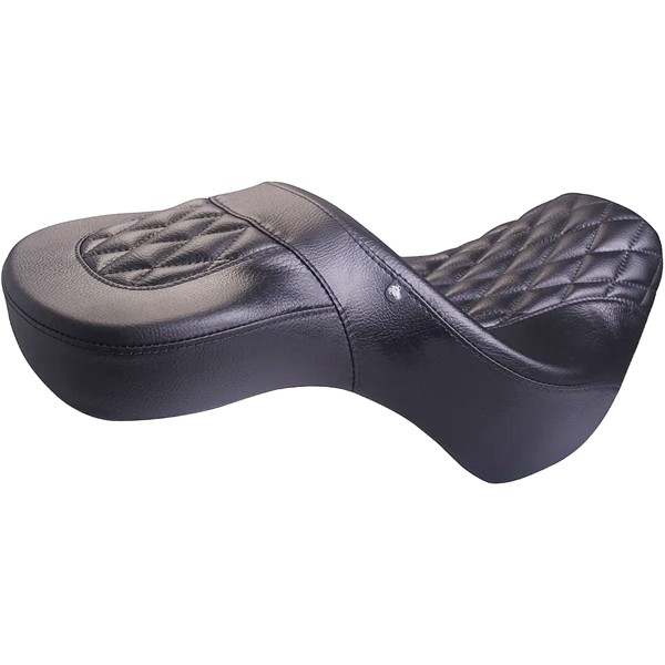 Banco Comfort Fat Bob 18... Inteiriço Diamond com Gel Pedrinho 1170689CG Preto