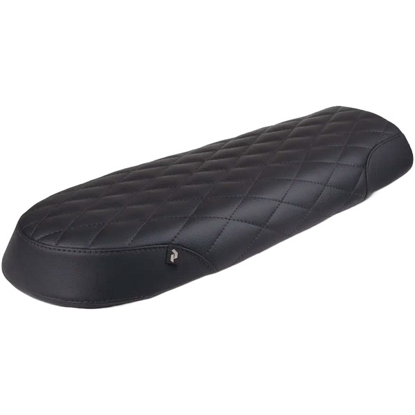 Banco Brat Seat Interceptor / Continental GT 650 Interiço Diamond sem Gel Pedrinho 1181463SG Preto
