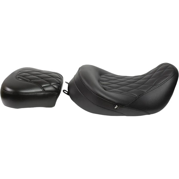 Banco Road King / Street/Road/Ultra Glide 08-23 Bipartido Diamond com Gel Pedrinho 1168082CG Preto